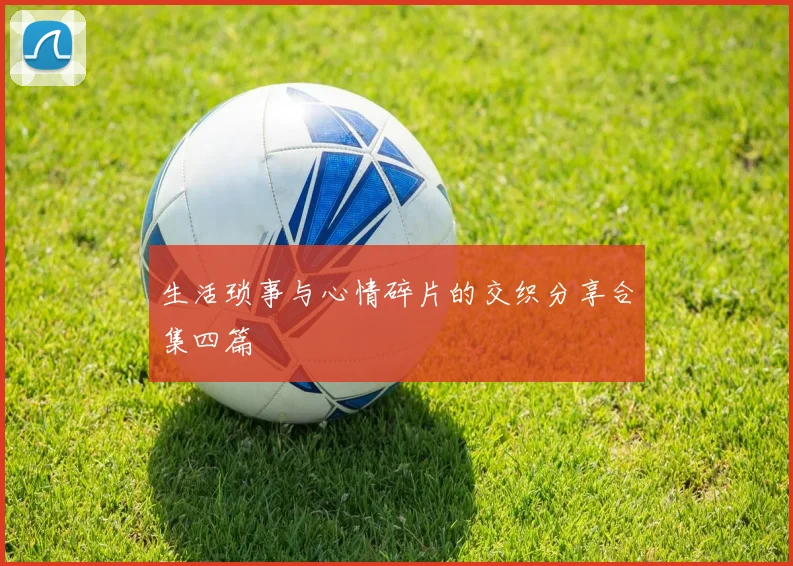 生活琐事与心情碎片的交织分享合集四篇